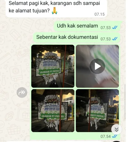 Pengiriman Papan Bunga Selamat Majasari Cibogo