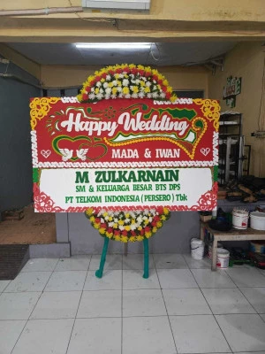 Papan Bunga di Majasari Cibogo
