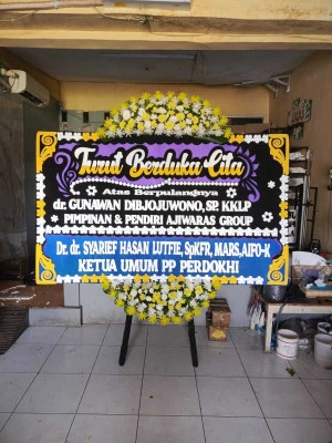 Papan Bunga di Majasari Cibogo